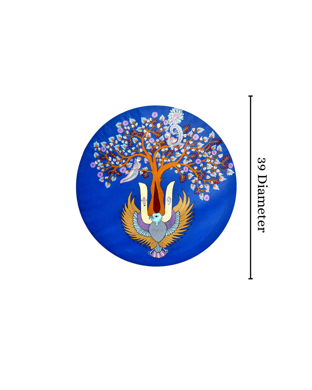 Shri Vishnu and Garuda