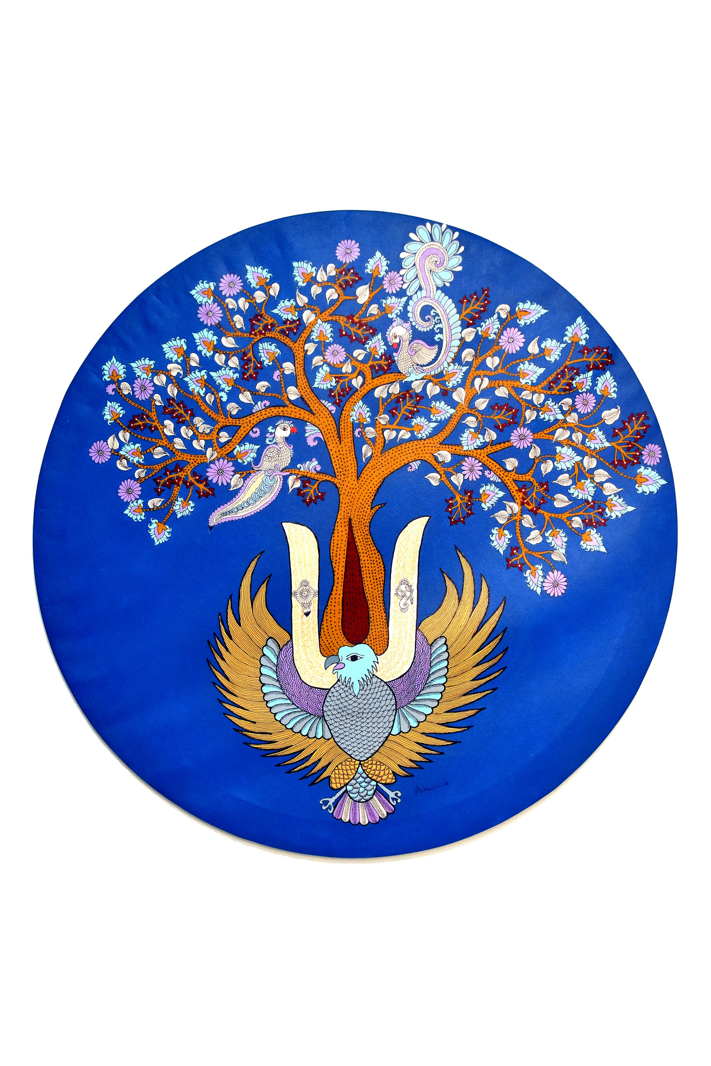 Shri Vishnu and Garuda