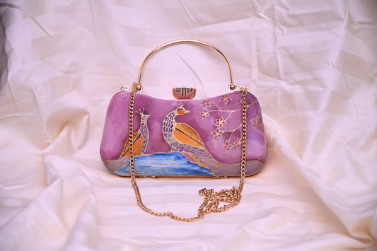 Traditional Hand Painted Purse